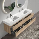 Grace 72" Bathroom Vanity with Silent DTC Soft-Closing Drawers