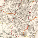 Vintage Map of Wicklow County Ireland, 1846