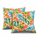 2 Pack Outdoor Pillow Covers - 18x18 Inch