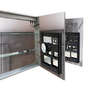 60 x 36 Inch LED Lighted Bathroom Medicine Cabinet