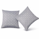 2 Pack Outdoor Throw Pillows, Waterproof & Fade-Resistant (18x18 Inch) by HouseOfZazla