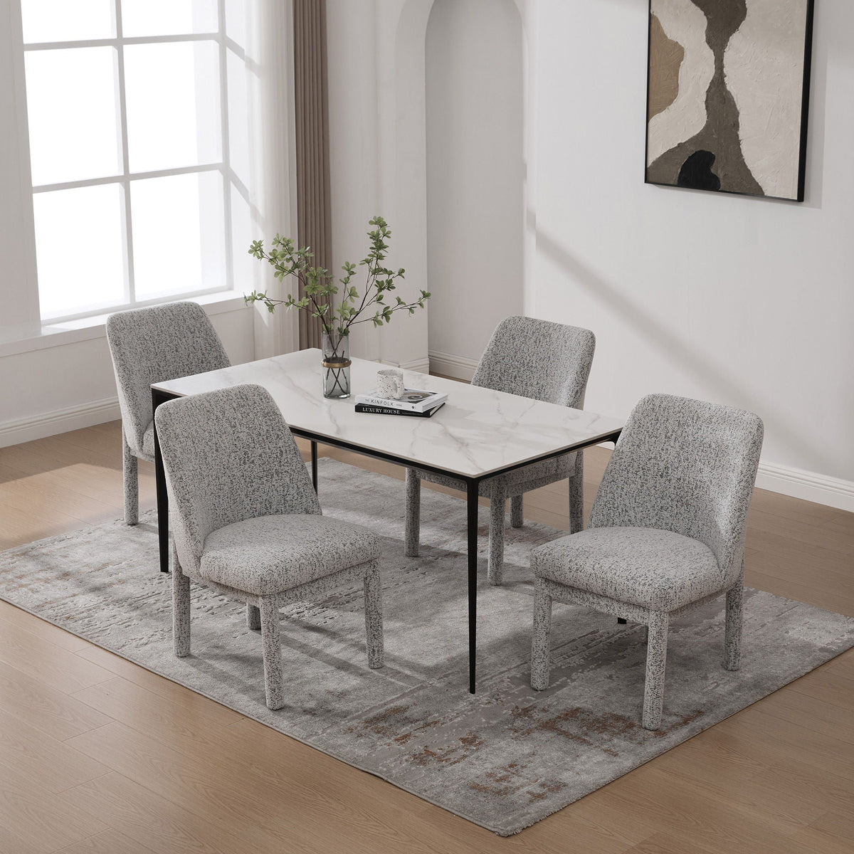 Wide Minimalist Dining Chair, photo 34 of 40