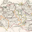 Vintage Map of Limerick County Ireland, 1846