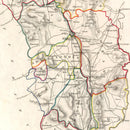 Vintage Map of Kilkenny County Ireland, 1846