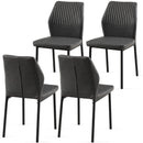 Dining Chairs Living Room Chair Modern Kitchen Armless Side Chair With Metal Legs by HouseOfZazla
