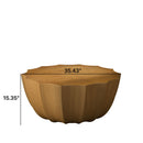 Modern Round Coffee Table For Indoor / Outdoor by HouseOfZazla