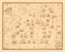 Vintage Map of University of Notre Dame, 1938