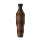 Tall Standing Designer Floor Vases With Elegant 2 Tone Finishes Ideal For Decorating Living Rooms, Bedrooms, Entryways Perfect For Decorating Your Home - Black / Gray by HouseOfZazla