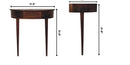 Backless Mounted Console - Brown by HouseOfZazla