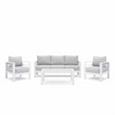 Outdoor Patio Set With All-Weather Thick Cushions by HouseOfZazla