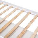 Platform Storage Bed Solid Wood Bed With 6 Drawers by HouseOfZazla