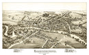 Vintage Map of Cambridgeboro, Pennsylvania 1895