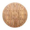 Patio Set Outdoor Acacia Wood Furniture Sets - Braided Dining Chairs & Dining Table by HouseOfZazla