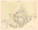 Vintage Map of Sunderland, England 1884