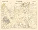 Vintage Map of Charleston, South Carolina 1884