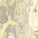 Vintage Map of Boston, Massachusetts 1884