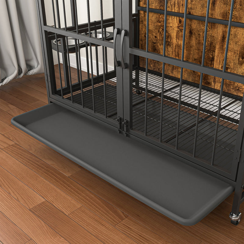 Walker Edison | Modern Kennel Dog Crate Table