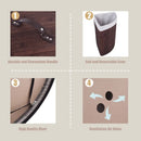 Corner Bamboo Hamper Laundry Basket by LJGDeals
