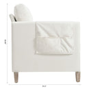 Comfortable Solid Wood Three-Seater Sofa, Soft Cushions, Durable And Long-Lasting, 79.5" Sofa Couch For Living Room by Unique Piece Furniture