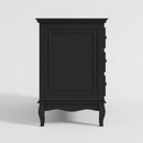 7 Drawer Dresser, Storage Chest - Black by HouseOfZazla