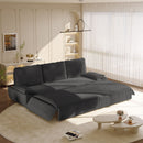 King Size Pull Out Sofa Bed, 3 In 1 Convertible Multifunctional by HouseOfZazla