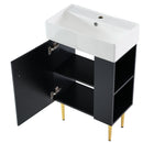 Bathroom Vanity, Combo Cabinet, Bathroom Storage Cabinet, Single Ceramic Sink by HouseOfZazla