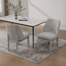 Wide Minimalist Dining Chair by HouseOfZazla