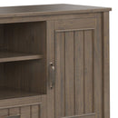 Lev - TV Media Stand - Smoky Brown by HouseOfZazla
