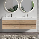 Grace 72" Bathroom Vanity with Silent DTC Soft-Closing Drawers