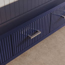 TV Stand With Slatted Drawers