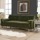 Nicholas - Mid-Century Modern Sofa - Olive Green by HouseOfZazla