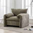 Oversized Accent Single Sofa Lounge Chair - Matcha Green by HouseOfZazla