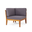 Aston 4 Piece Sofa Set - Dark Gray by HouseOfZazla