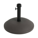Ander Outdoor 68-Pound Round Umbrella Base - Brown by HouseOfZazla