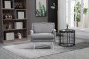 Accent Chair, Living Room Chair / leisure single sofa with acrylic feet