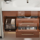 35.4" Mid-century Modern Single Bathroom Vanity