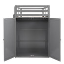 Loft Bed With Drawers, Desk, And Wardrobe by HouseOfZazla