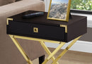 Accent Side Table with Storage Drawer by HouseOfZazla