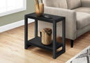 Accent Side Table Narrow Small 2-Tier Contemporary Modern by HouseOfZazla