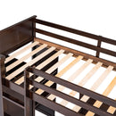 Loft Bed With A Stand Alone Bed, Shelves, Desk, And Wardrobe by HouseOfZazla