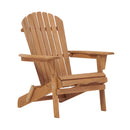 Oversize Outdoor Folding Adirondack Chair, Patio Chair For Garden by HouseOfZazla