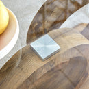 Contemporary Style Glass Top Coffee Table by HouseOfZazla