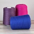 Revolution Fibers Zephira Wool-Silk 1lb Cones | 2/18 Lace Weight Yarn | 50% Superfine Merino Wool & 50% Tussah Silk by Revolution Fibers