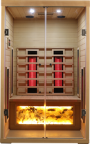 Two Person Indoor Hemlock Sauna – Far Infrared Sauna Room