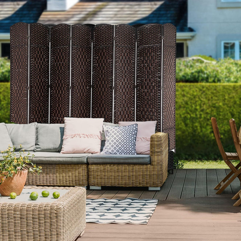 6 Panel Room Divider, Folding Screen