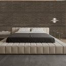 3D Faux Stone Wall Panels - 12 PCS PU Wainscoting