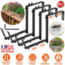 Adjustable Planter Box Brackets for Windowsills by LJGDeals
