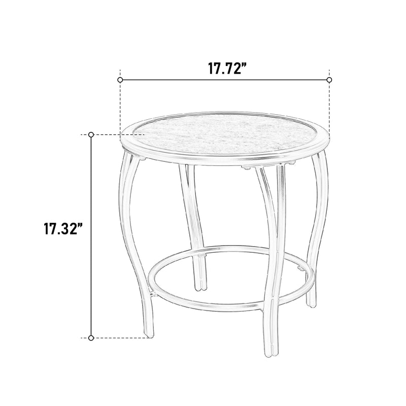 3 Pieces Patio Furniture Set Rocking Bistro Set Outdoor Rattan Conversation with Coffee Table for Garden Balcony Backyard Poolside