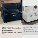 41.73" Modern Upholstered Sofa Chair