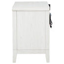 Marielle 2-drawer Nightstand Bedside Table Distressed White
